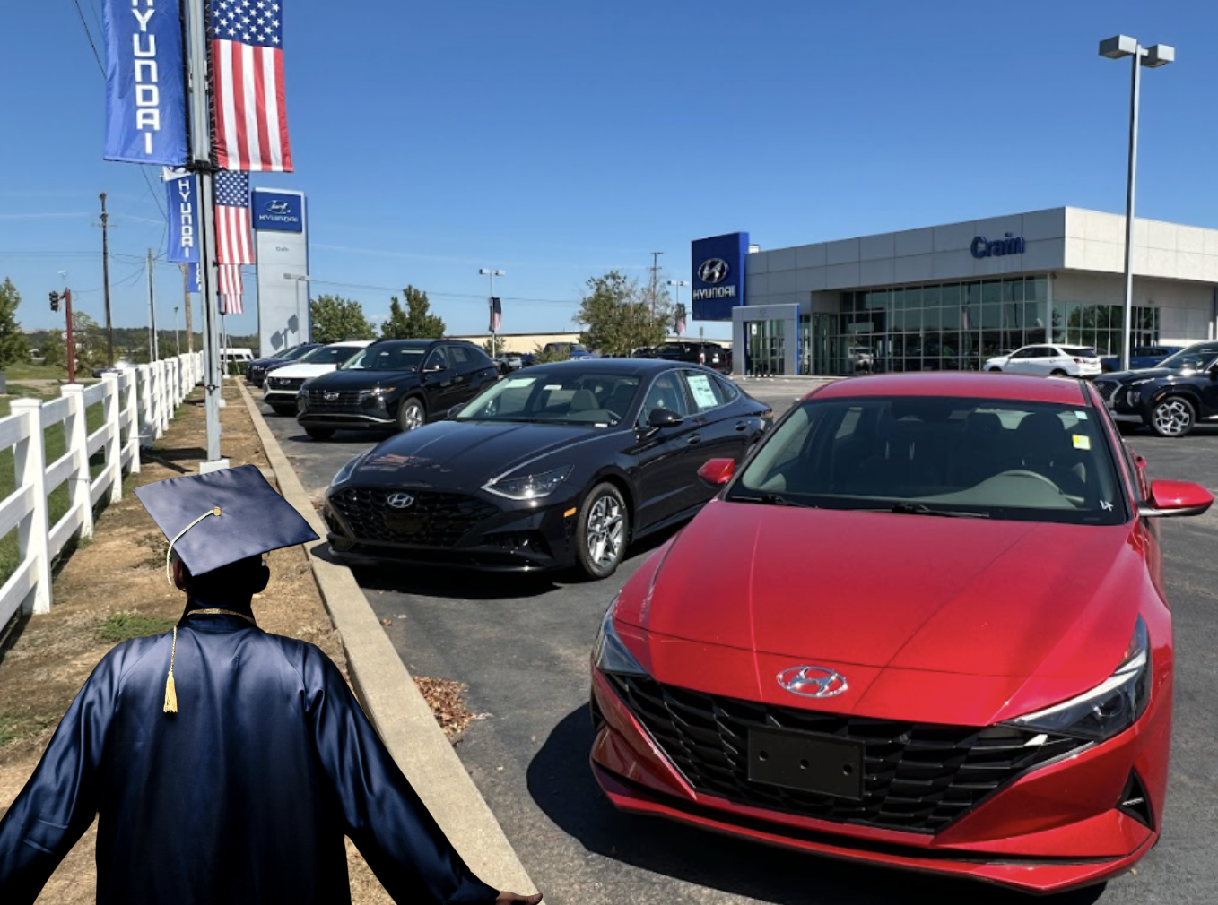 Great rides for grads at Crain Hyundai of Fort Smith